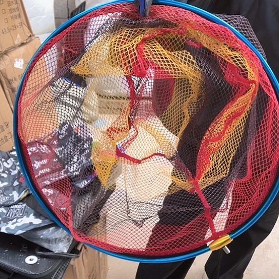 铝合金45厘米抄网头挂胶