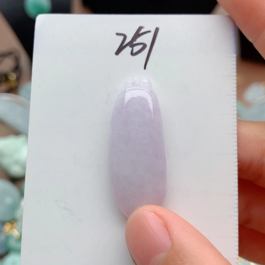 翡翠未镶嵌颈饰小*⭐吊坠