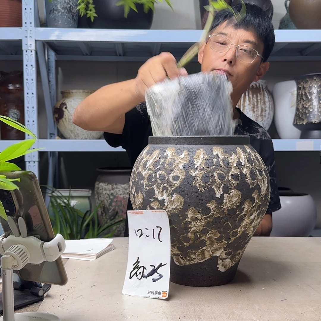 17@25 紫砂花盆尺寸