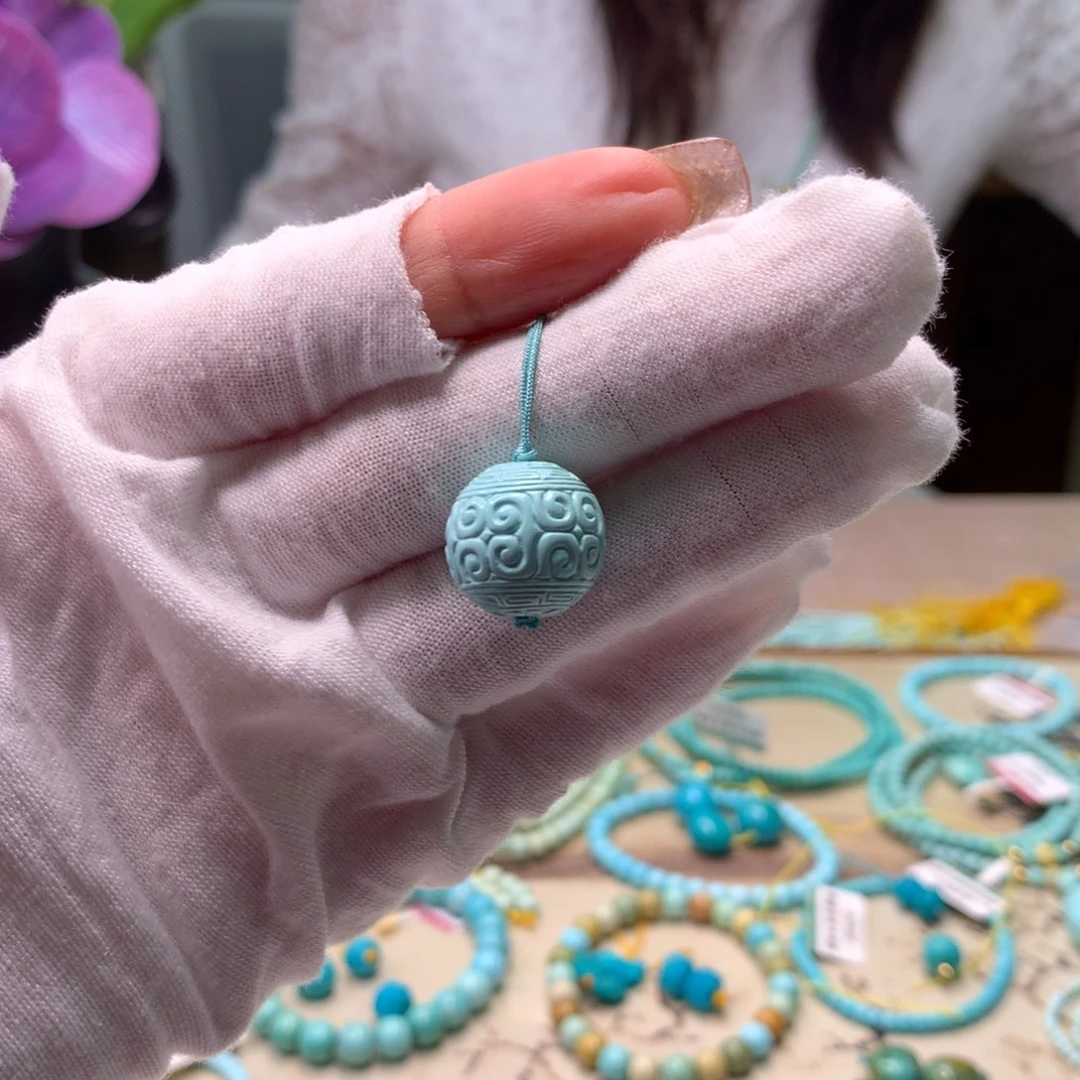 绿松石未镶嵌配饰