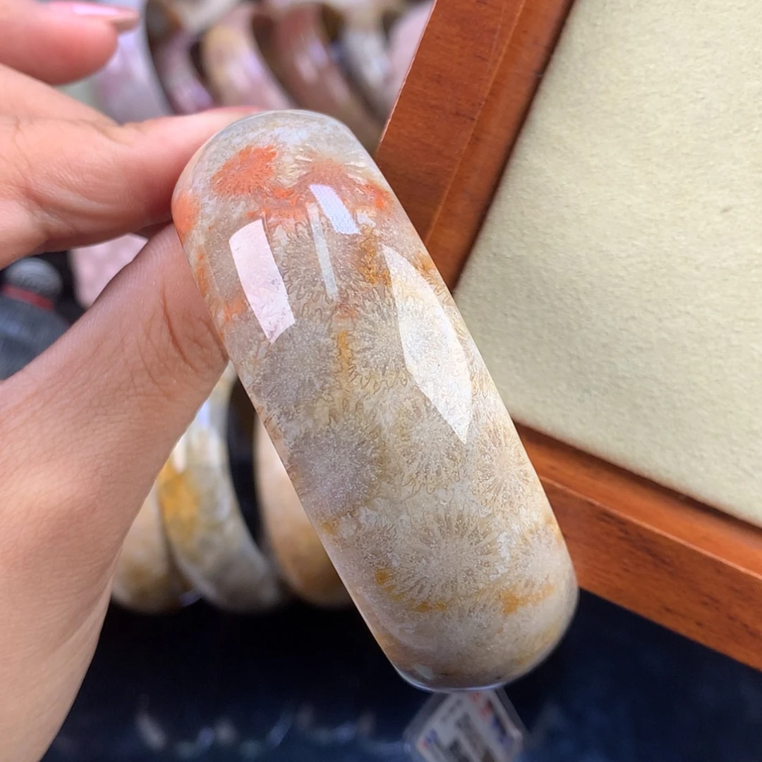 【闪购商品】硅化珊瑚（珊瑚玉）未镶嵌颈饰18号60.3