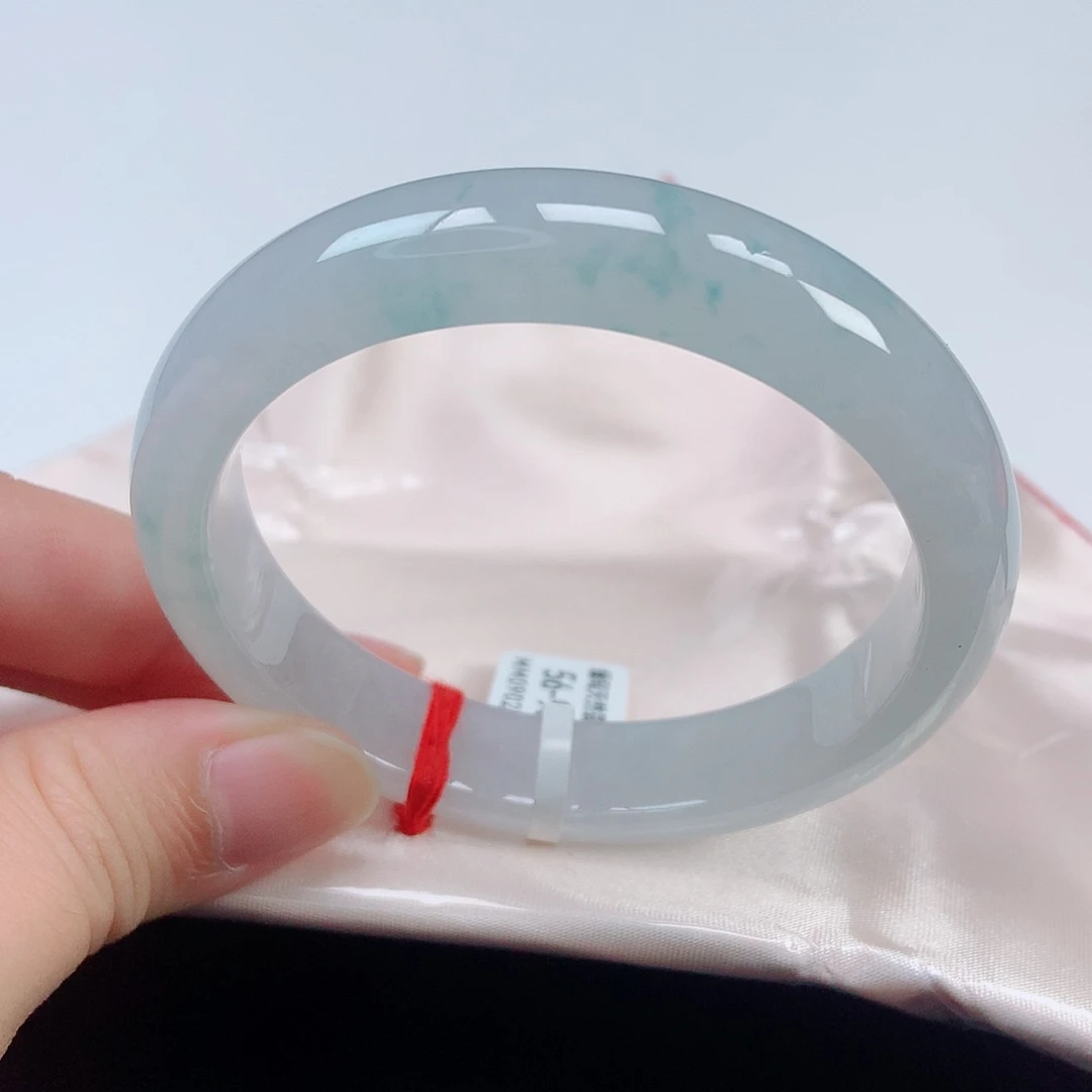 未镶嵌手镯翡翠56正圈