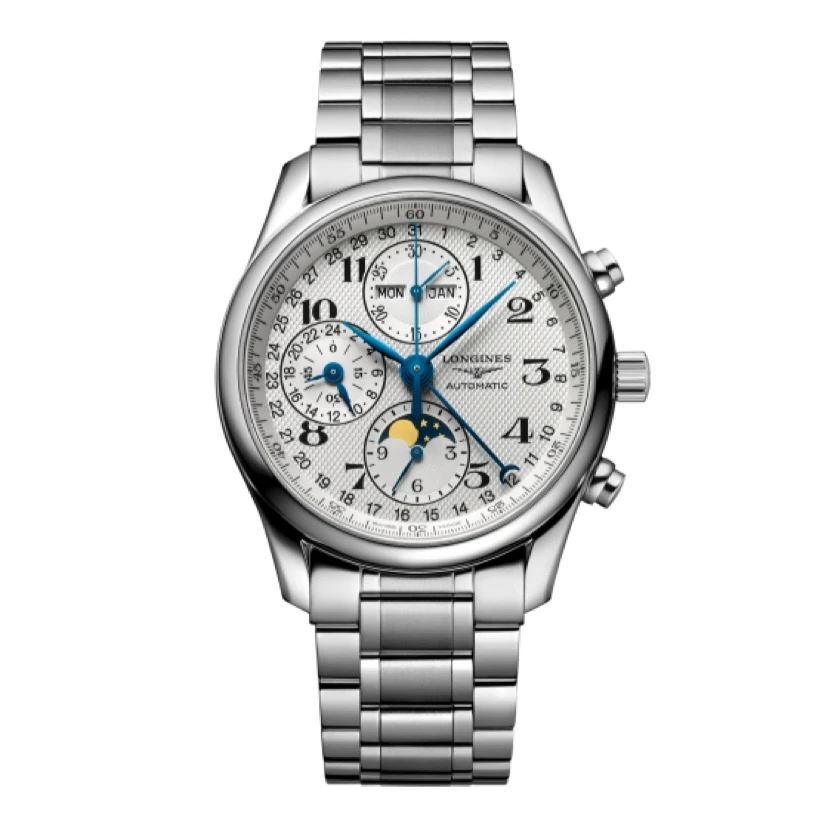 99新 Longines/浪琴 名匠673/八针月相/机械男表/表径40mm/男款