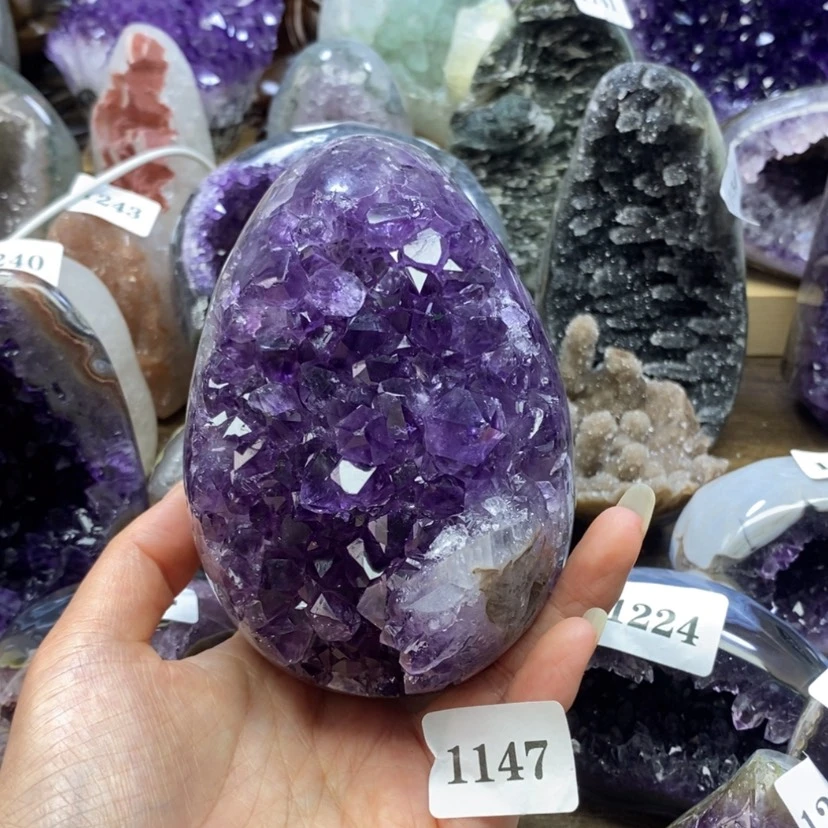 【闪购商品】未镶嵌大型摆件（非配饰）紫晶