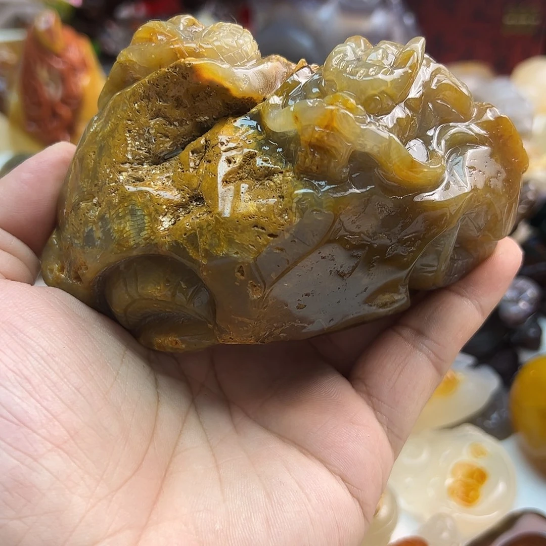 玛瑙/玉髓合金颈饰