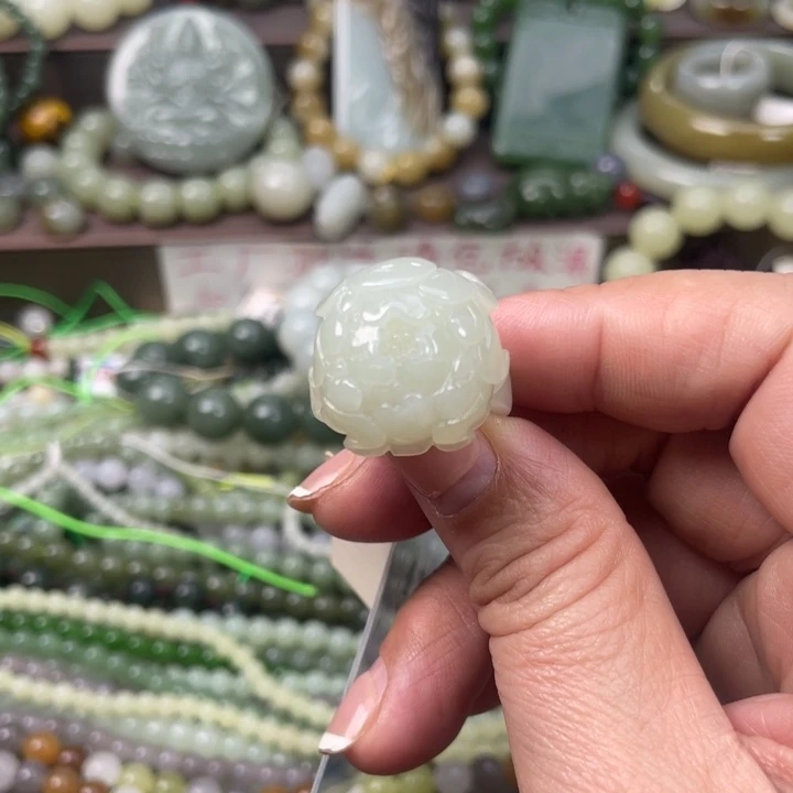 和田玉未镶嵌套链