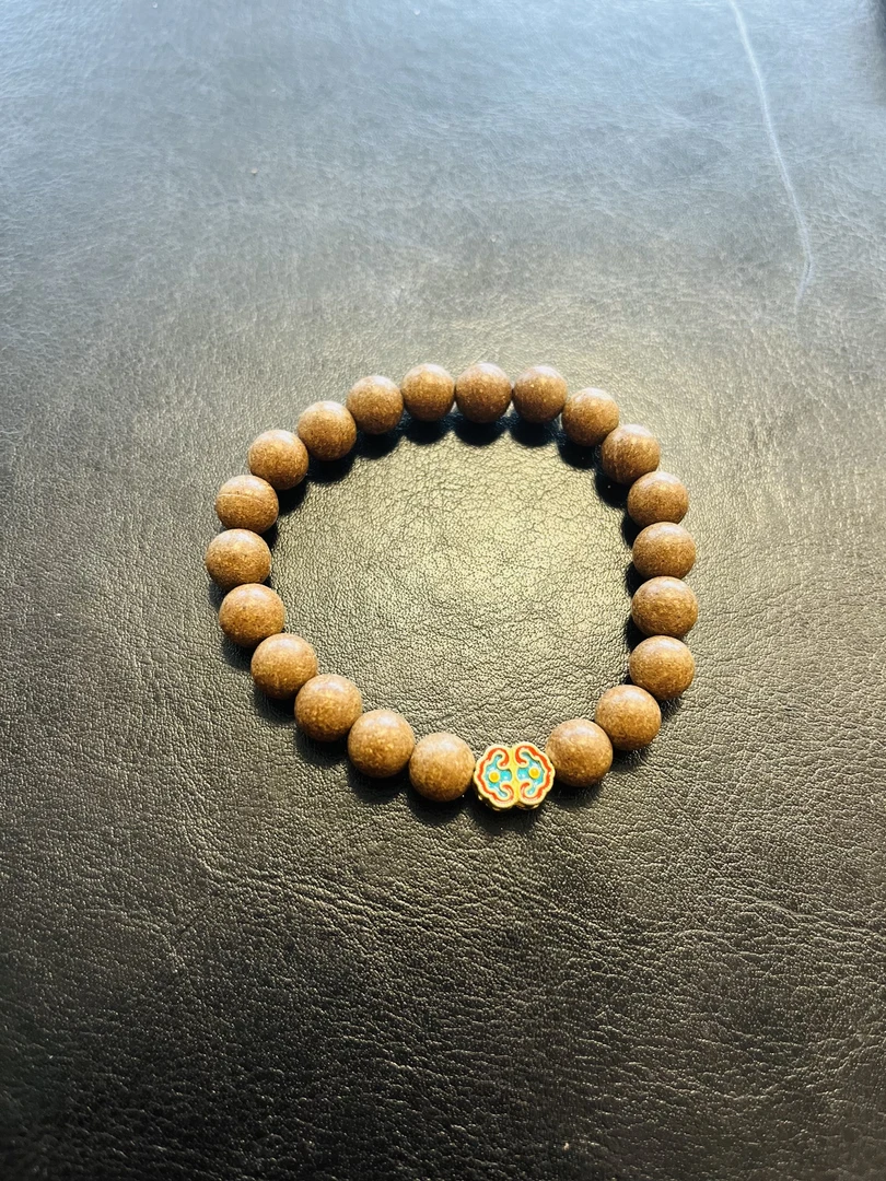 非遗天然桂花0.8m香珠手串