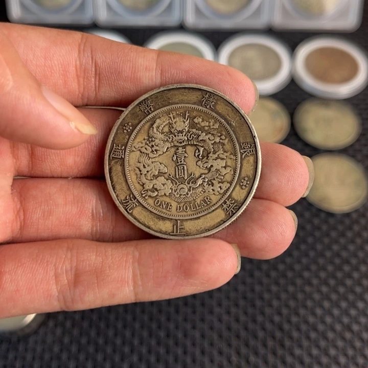 金属大头龙洋船洋工艺品