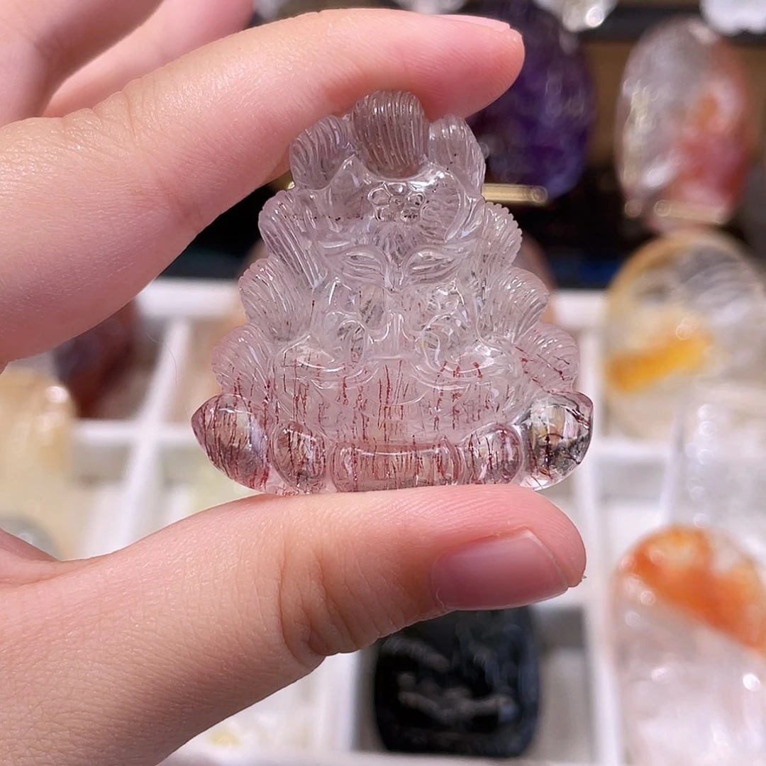 未镶嵌颈饰水晶超七