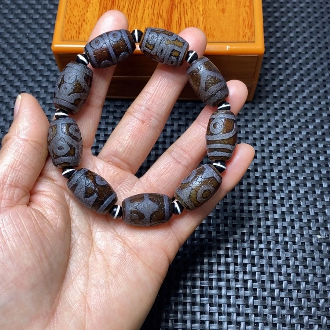 枫***玛瑙/玉髓未镶嵌手链