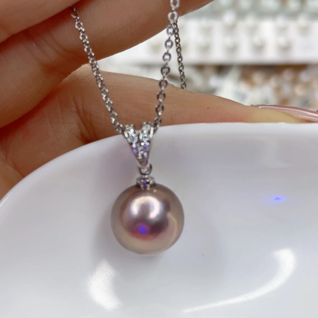 淡水珍珠未镶嵌吊坠(赠链)