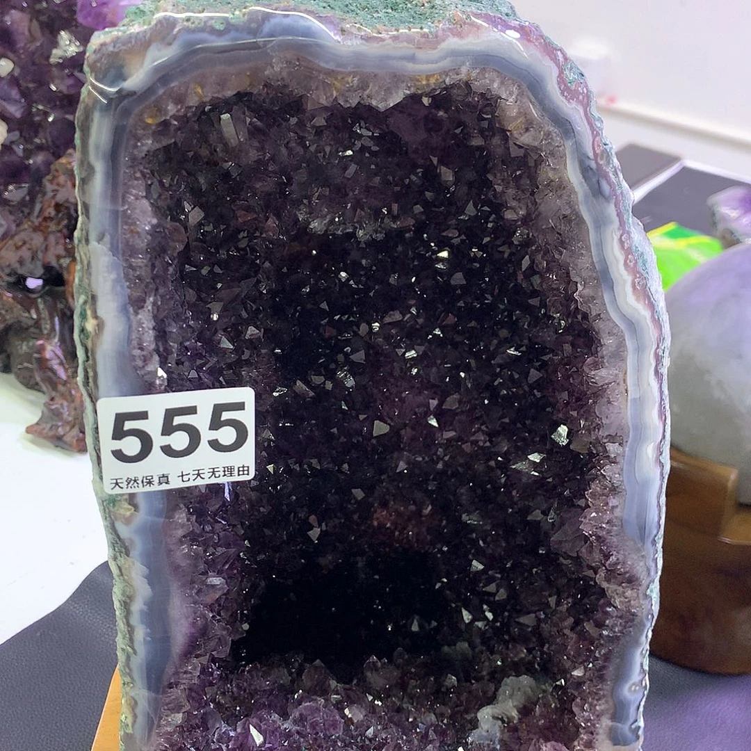 水晶水晶摆件未镶嵌铁**宝