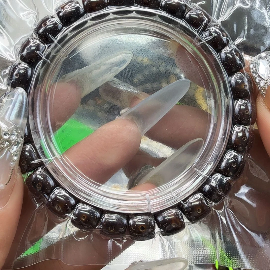 手串星月菩提84灭火黑筋遇华星月菩提98直单圈