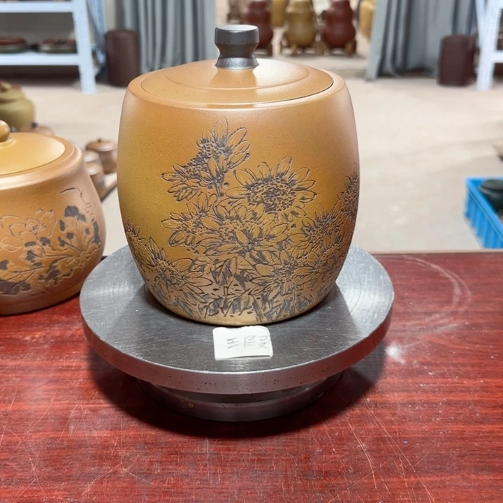 紫砂茶叶罐。。。。。。。。。。。