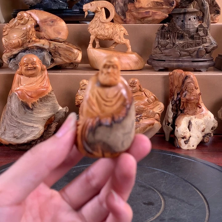 柏木（崖柏）根雕摆件
