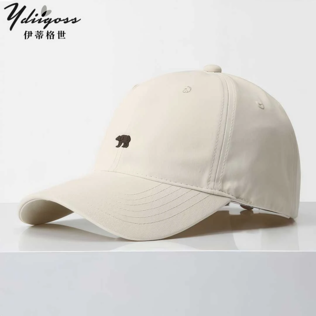 YDIIGOSS帽子男士夏季大头围棒球帽防晒遮阳显脸小休闲百搭鸭舌帽