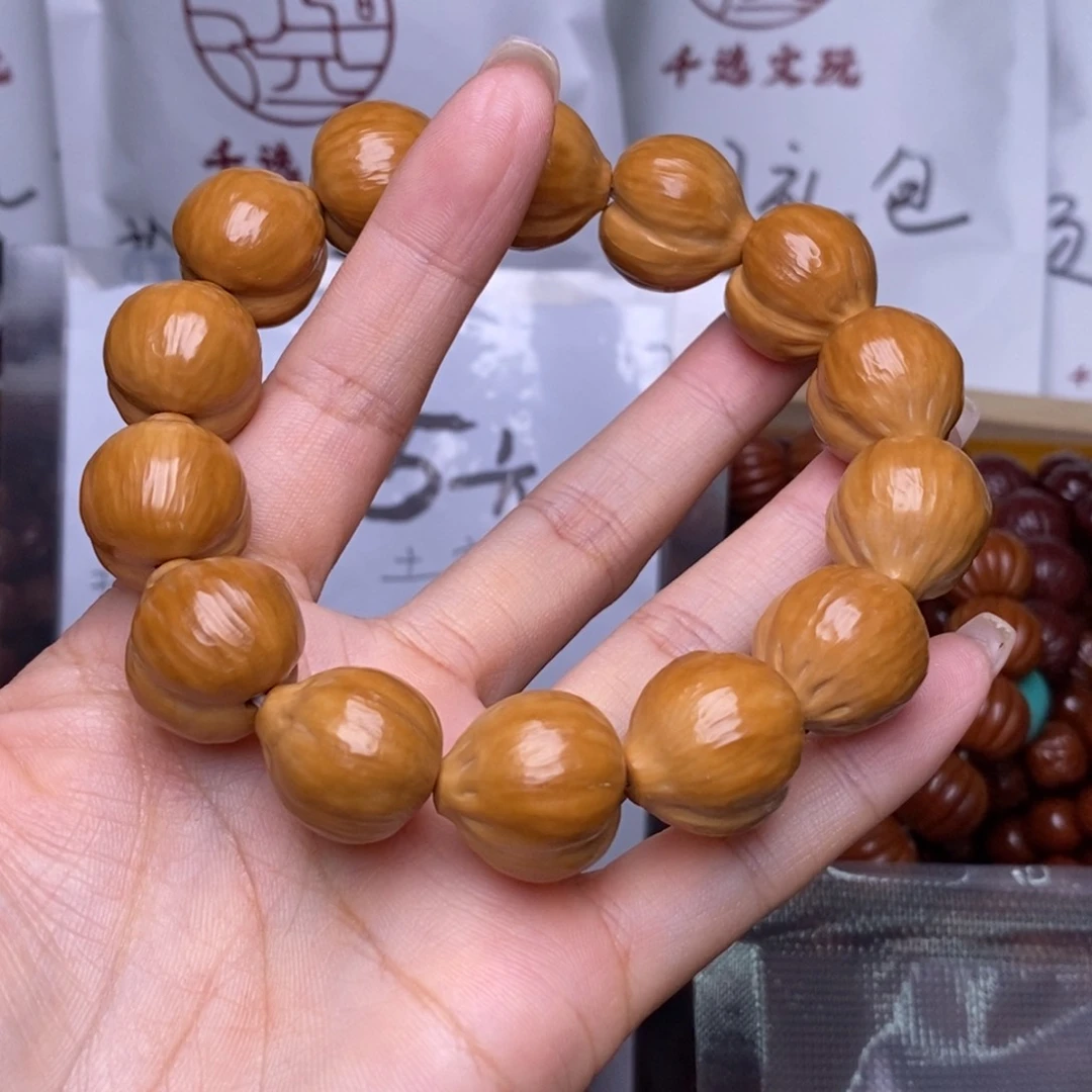 猴头核桃手串屁桃
