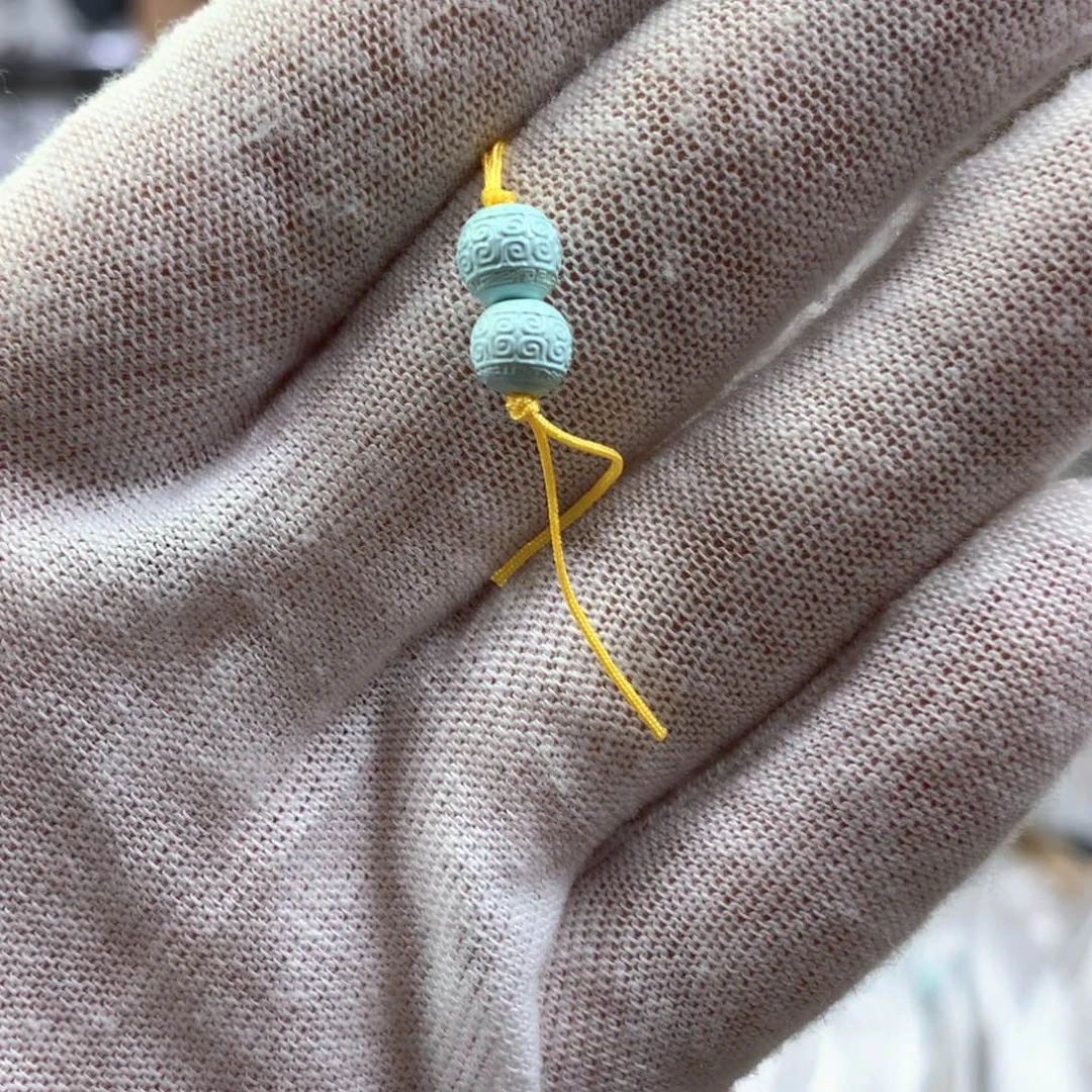 绿松石未镶嵌挂件