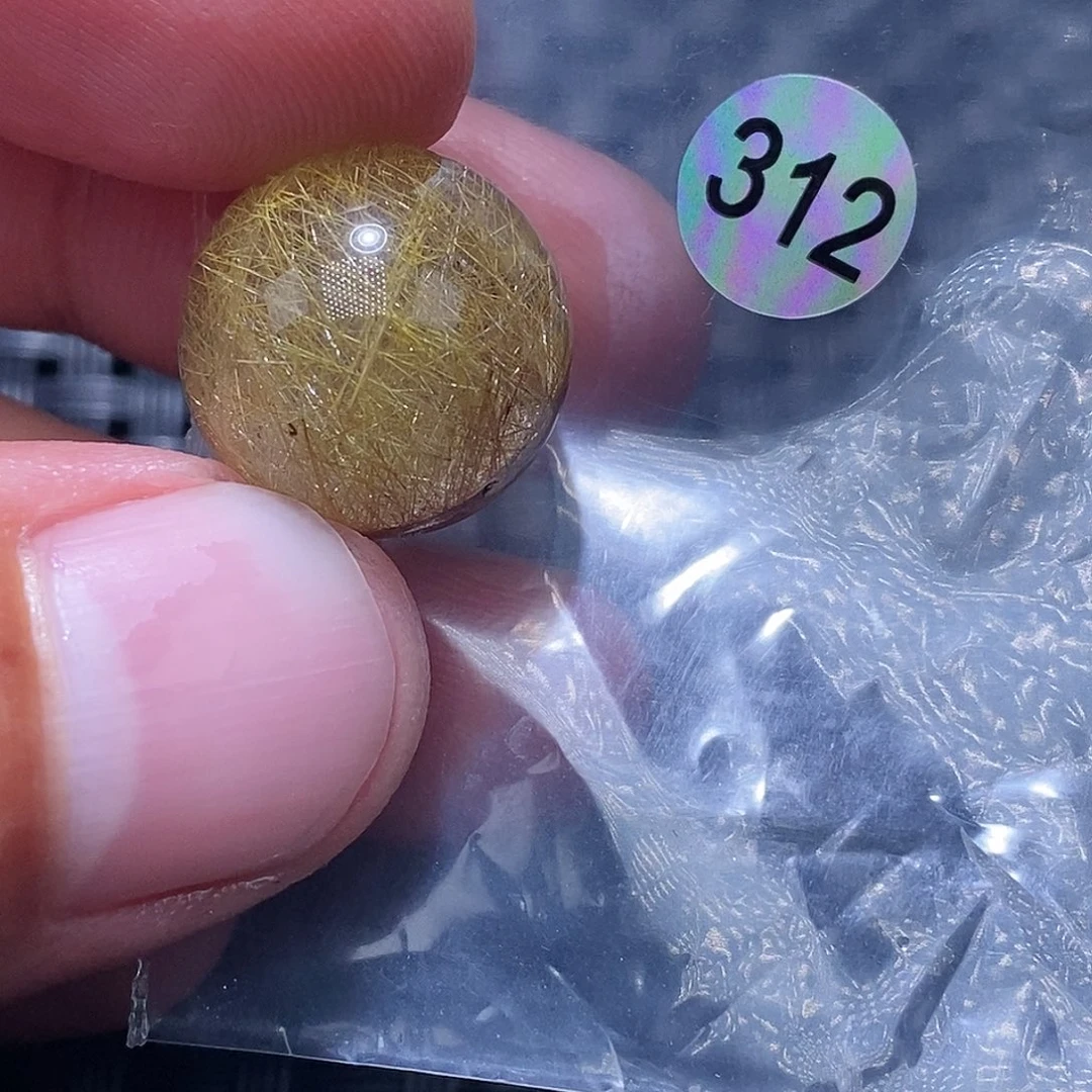 喜***心发晶未镶嵌手链天然水晶