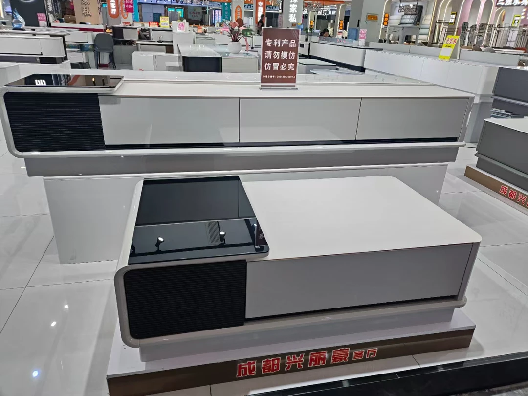 精品茶几家用客厅电视柜地柜储物电视柜，钢化玻璃，烤漆结构，轻奢，