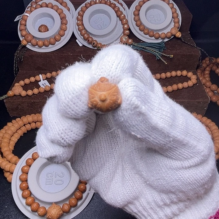 凤眼菩提把件小恶魔龙单籽