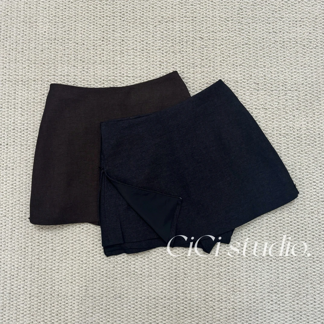 CiCi 遇见秋天 简约 百搭 短裙