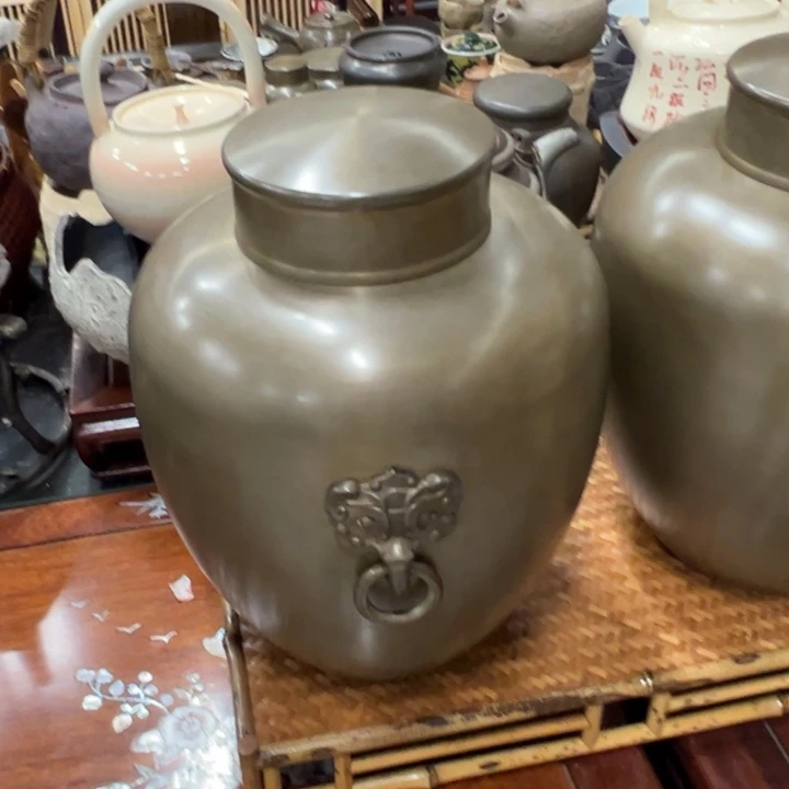 五斤锡罐茶器茶器