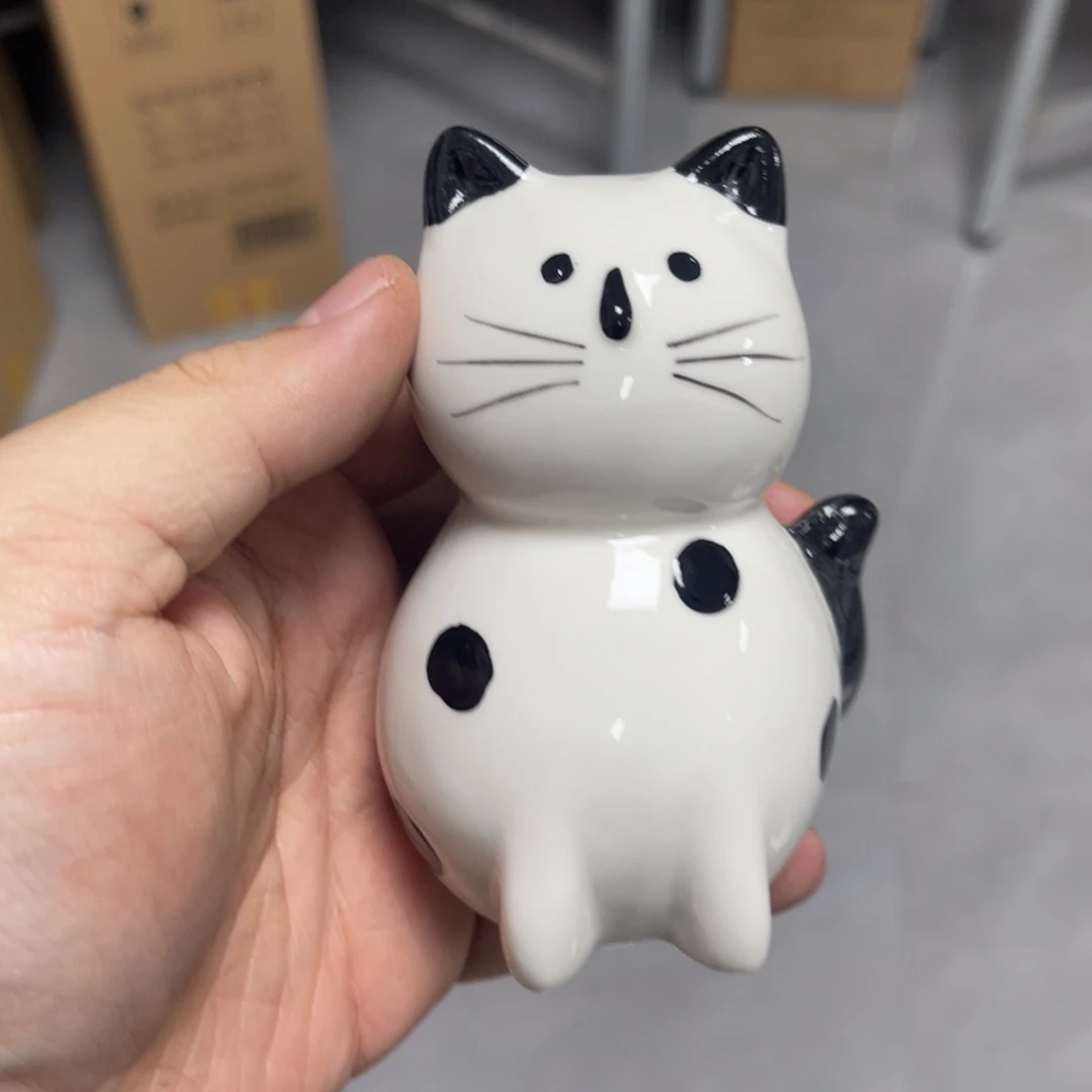 摆件鱼**园微瑕疵陶瓷摆件完美主义慎拍