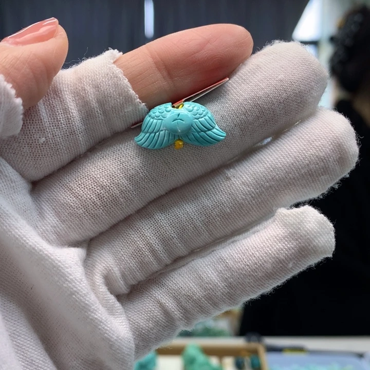 绿松石未镶嵌配饰