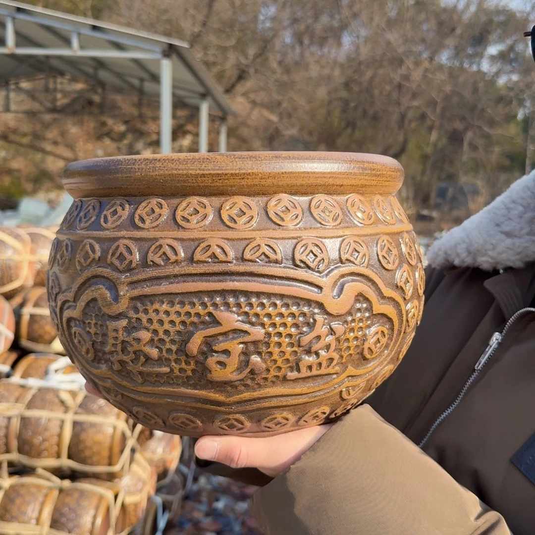 紫砂摆件口25高20（一个宝盆