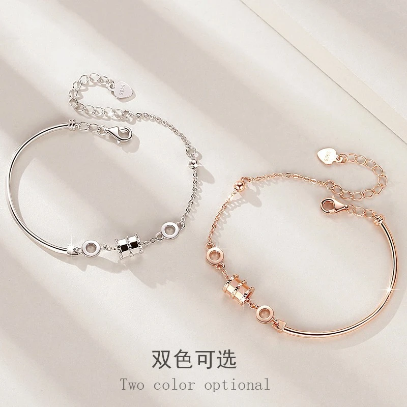小蛮腰手链女闺蜜手镯双色ins小众设计轻奢送妈妈礼物
