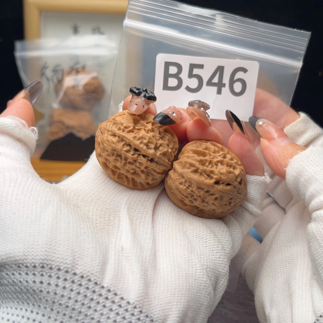 文玩核桃把件32昆仑印b546