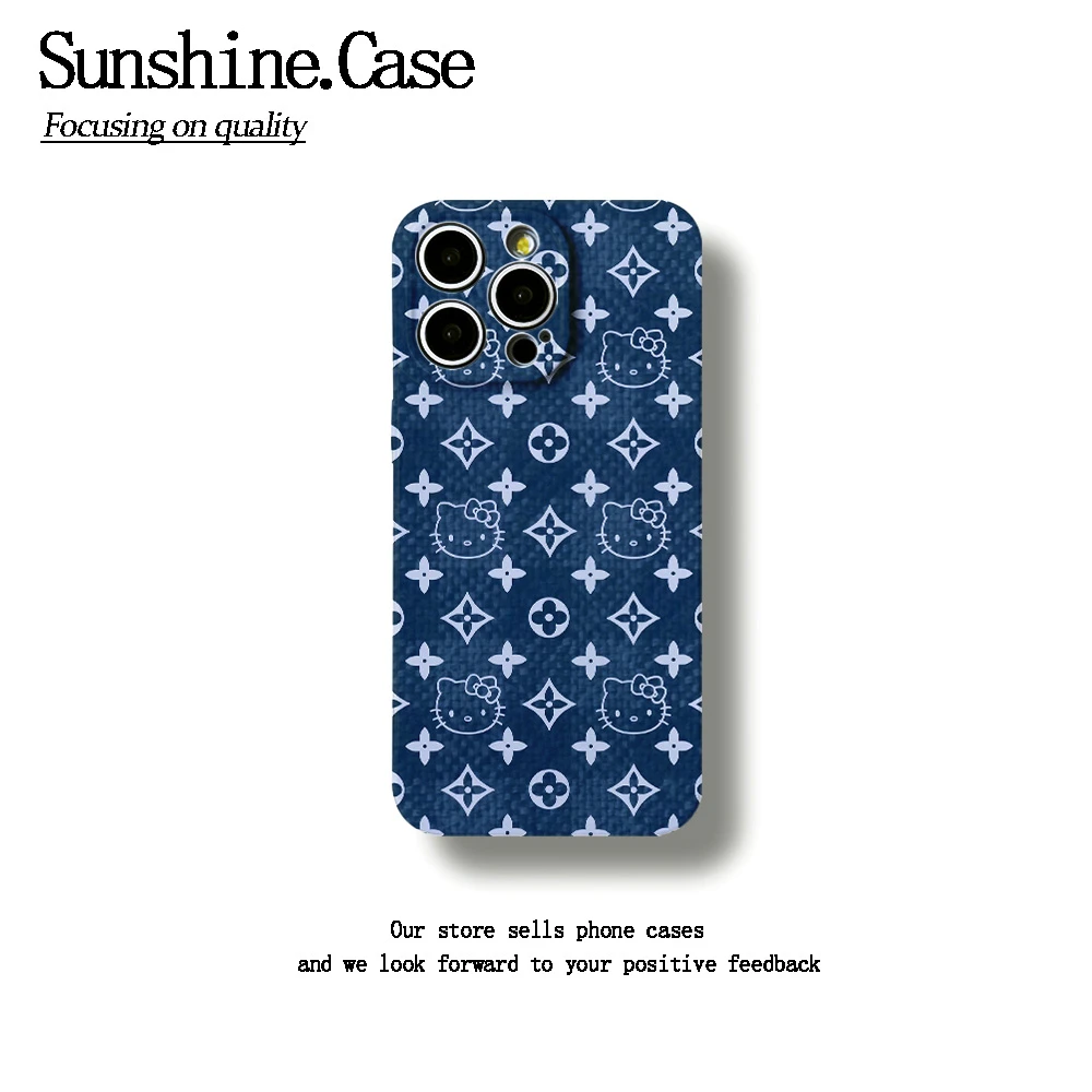 帆布KT软壳适用苹果oppo华为vivo手机壳防摔ins全包