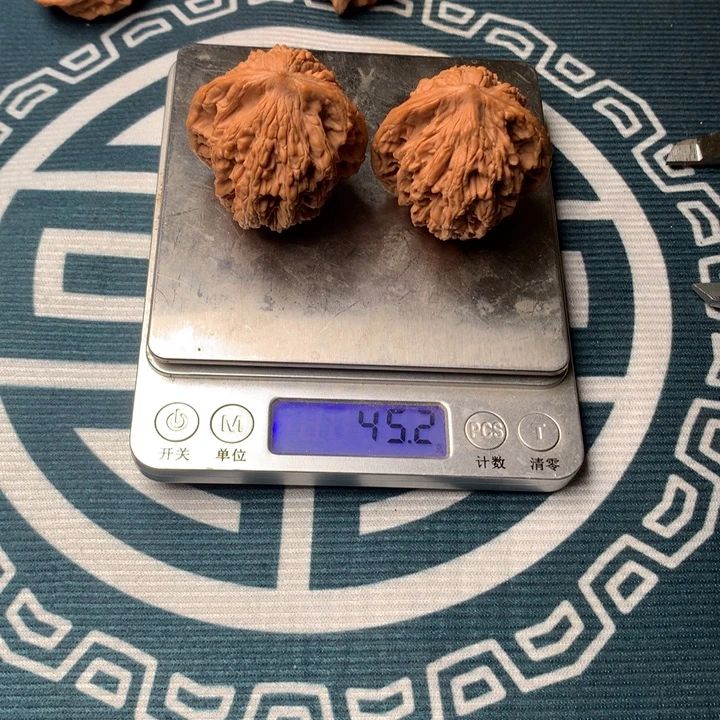 吊坠文玩核桃粗筋麦虎
