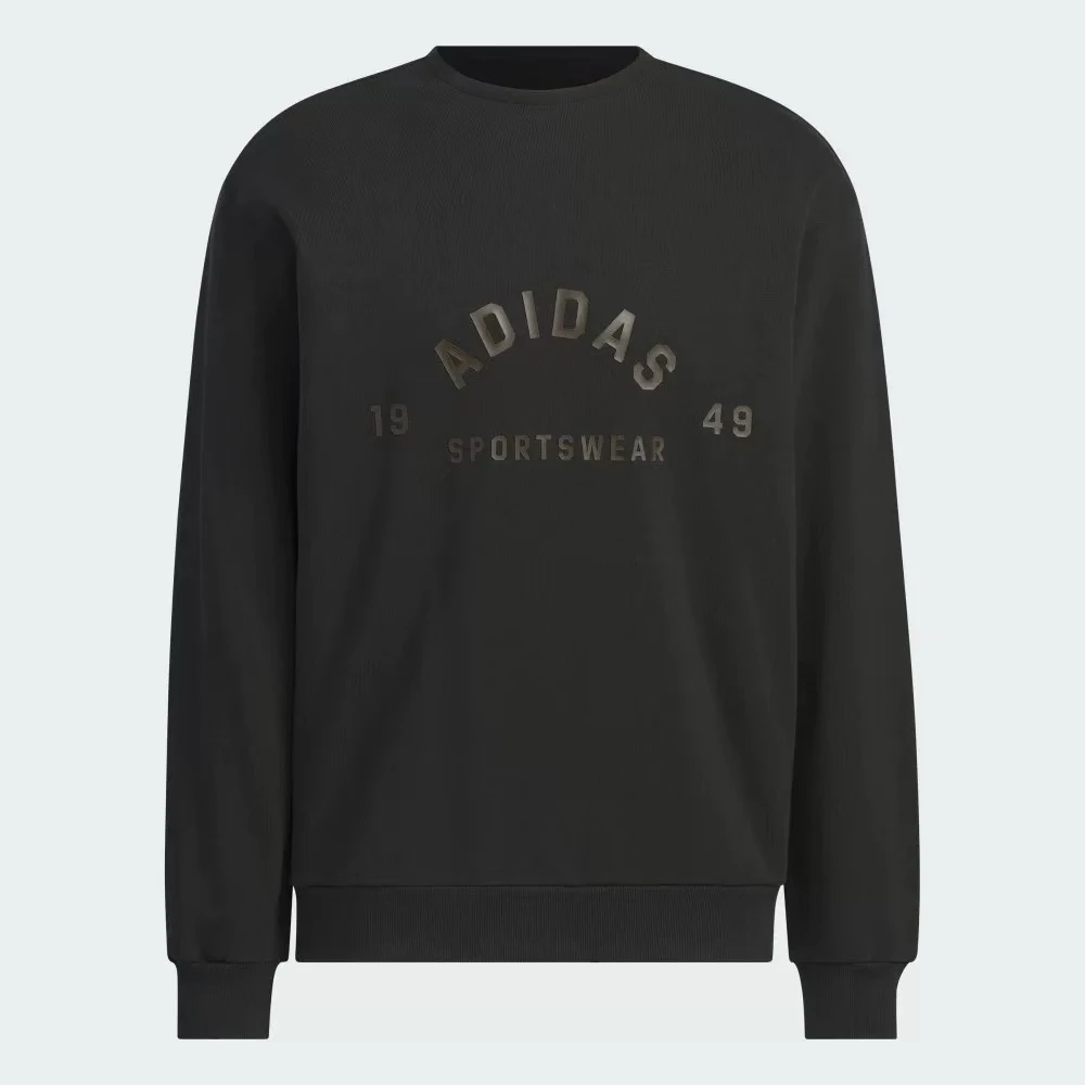 阿迪达斯/Adidas25年春款套头针织圆领男款卫衣 JL6063