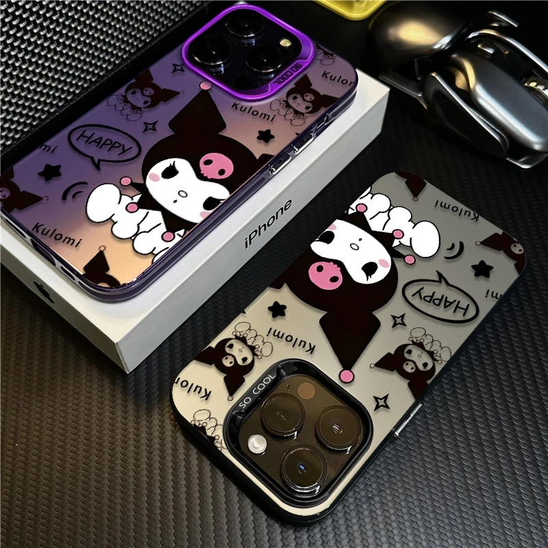 库洛米适用苹果16promax手机壳iPhone15硅胶14保护套17新款12卡通