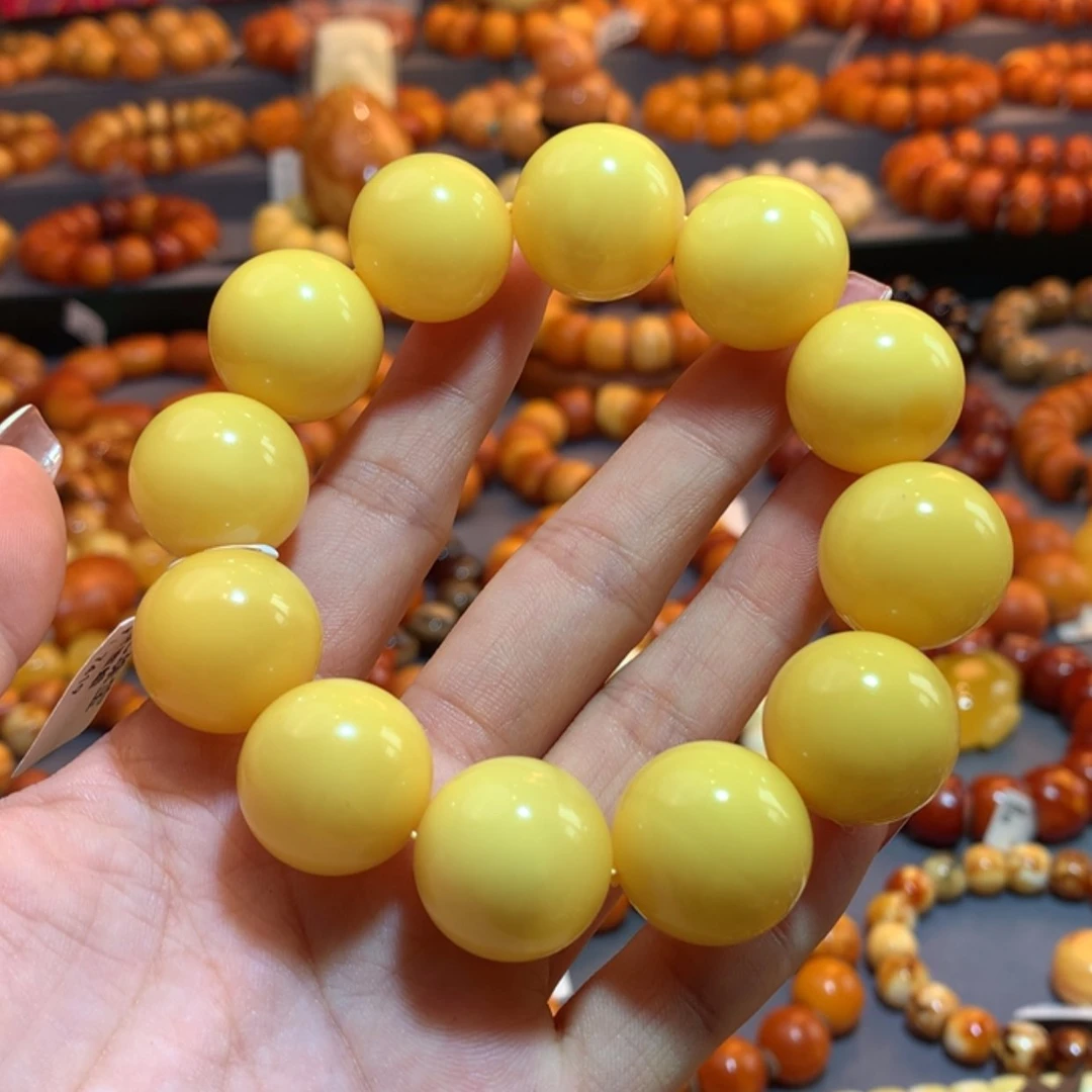 【闪购商品】未镶嵌琥珀手链蜜蜡