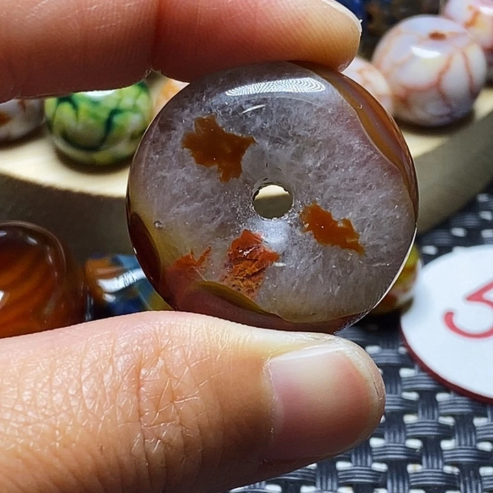 柒***零玛瑙/玉髓未镶嵌颈饰