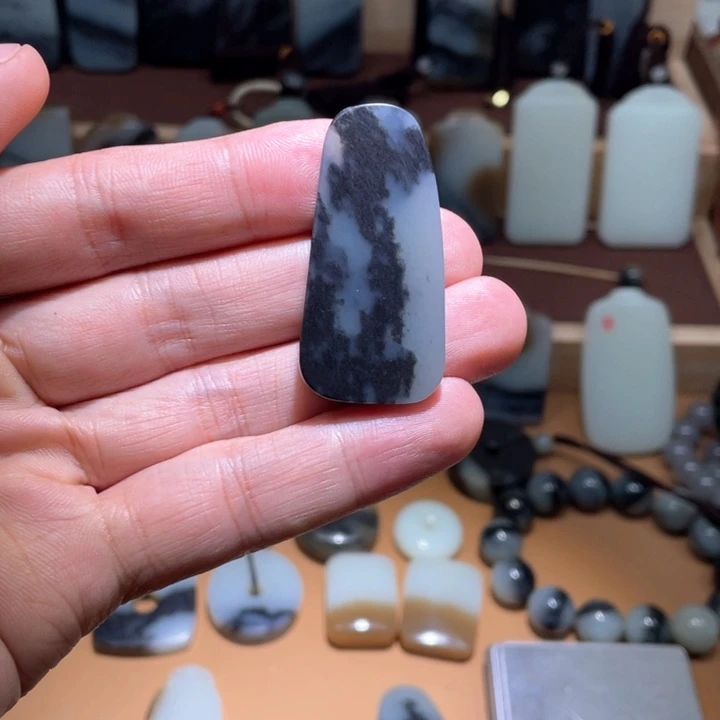 和田玉平安牌未镶嵌