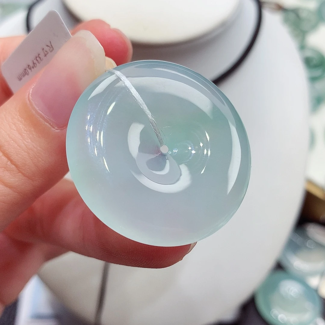 颈饰未镶嵌翡翠翡翠51，33.9/6