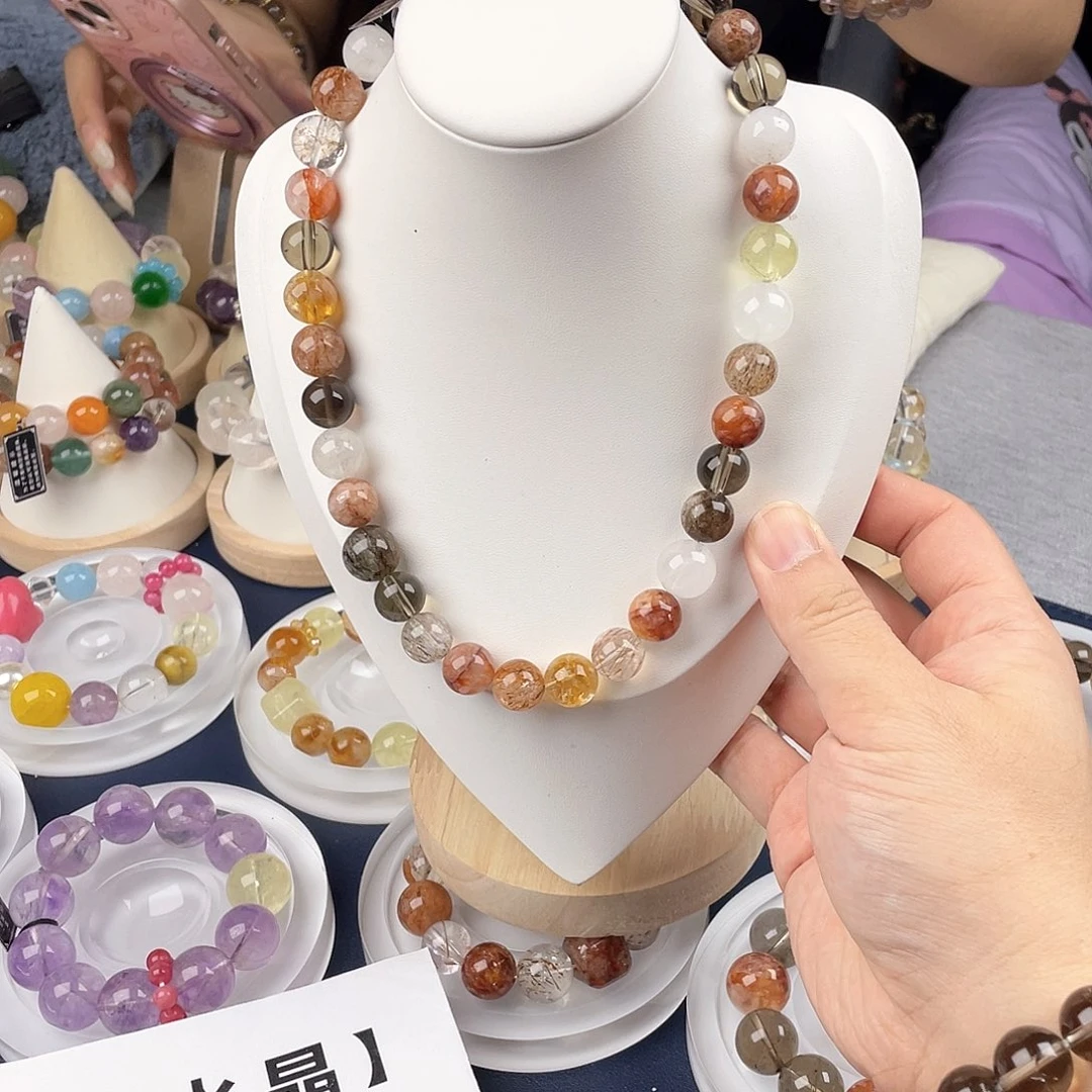 银S925镀金镶嵌手链水晶