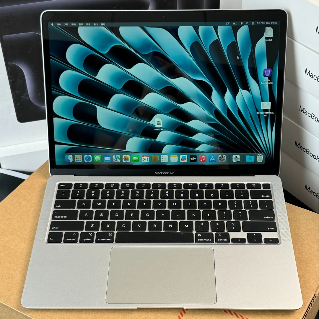 99新 Apple/苹果 笔记本M芯片电脑macbookair女生13.3寸超薄A2337