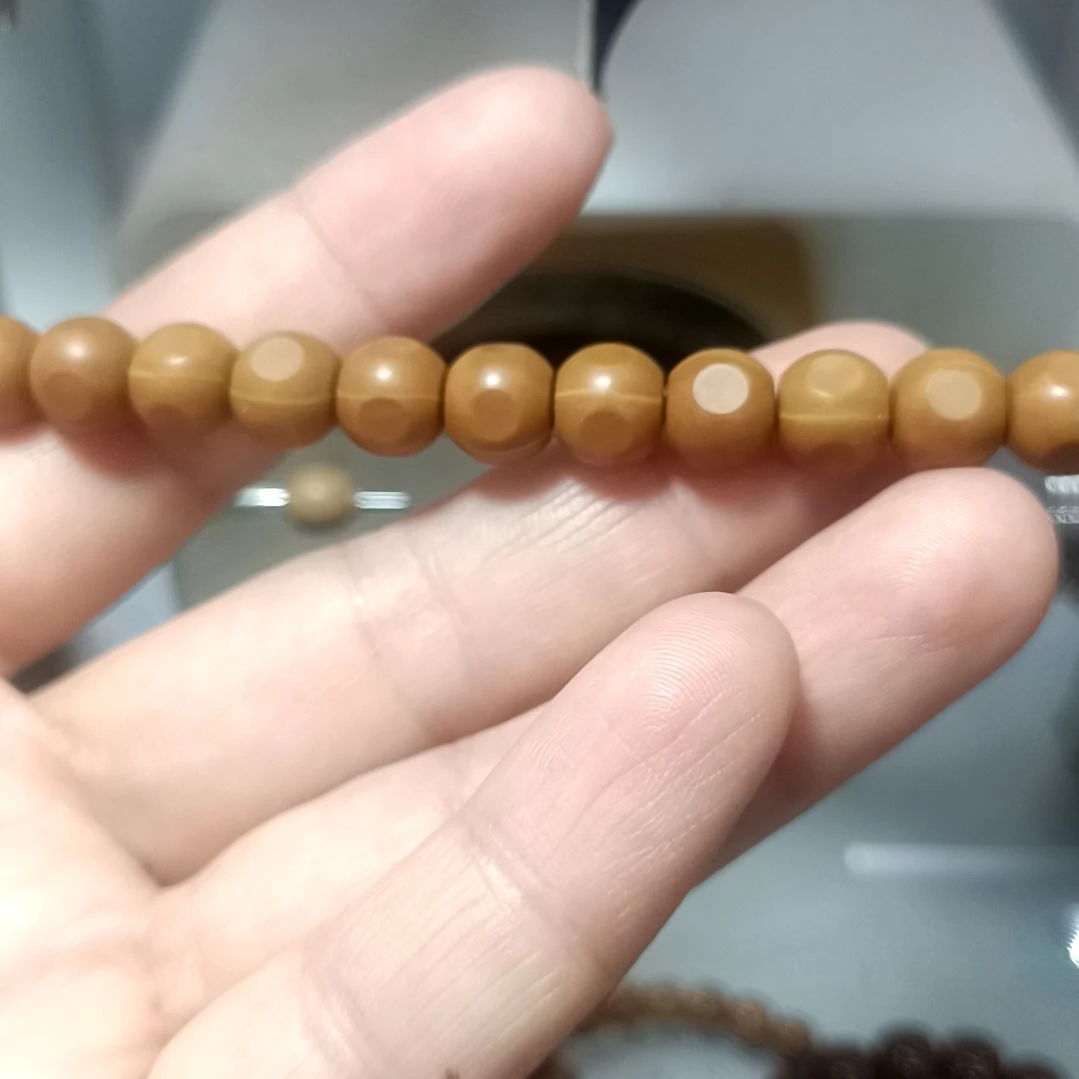 西***玛猴头核桃吊坠原皮原色六方