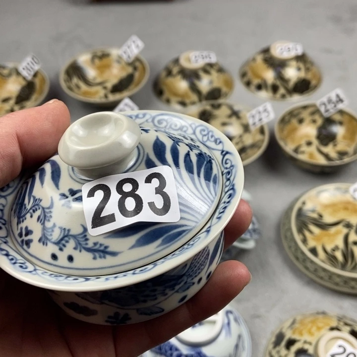 任***币瓷片手工手绘手工制作