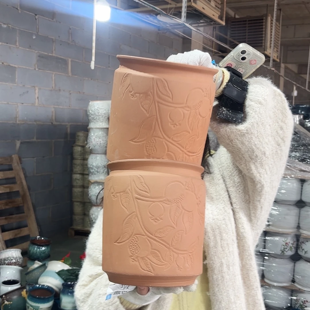 正品两个高24/21红陶