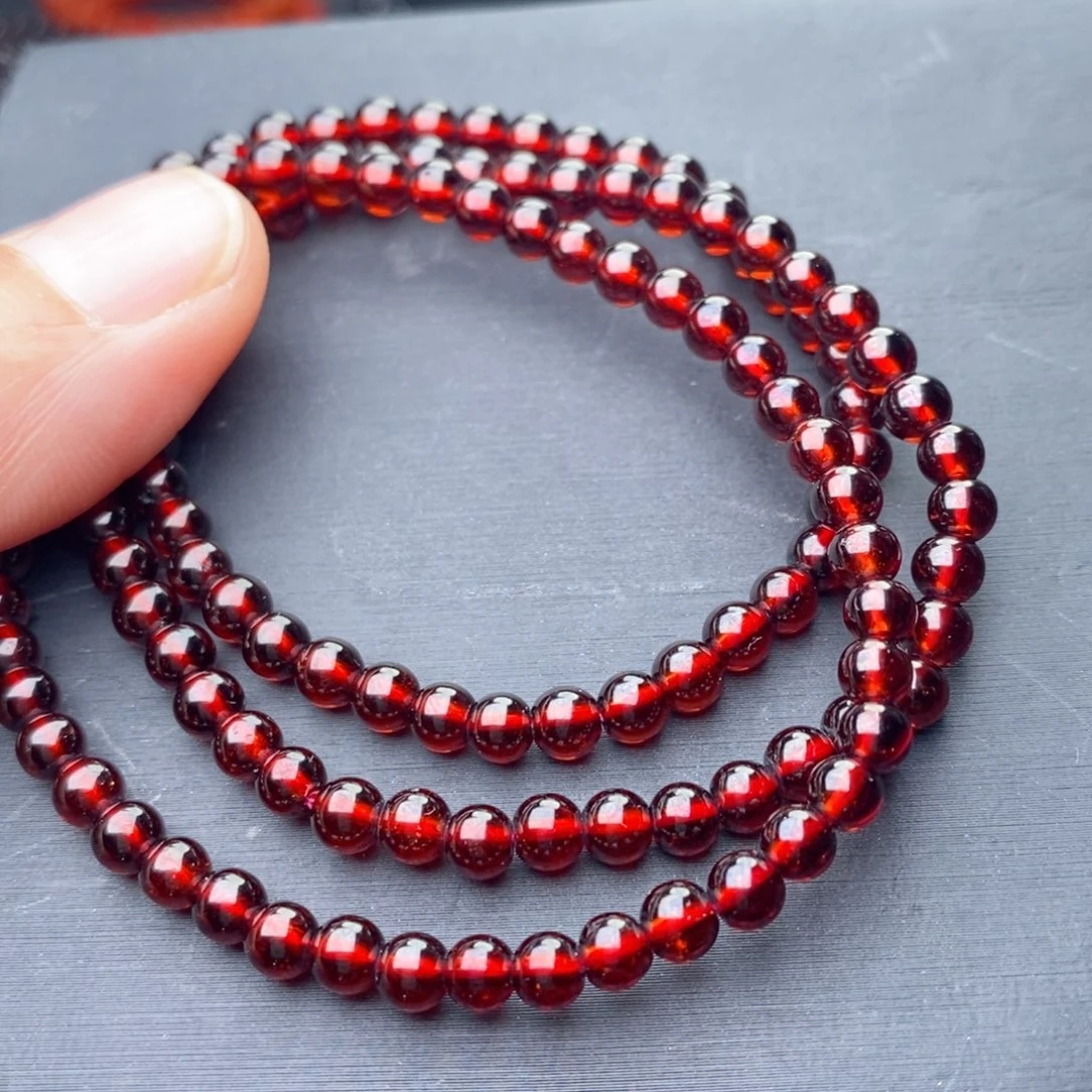 石榴石手链未镶嵌4.4