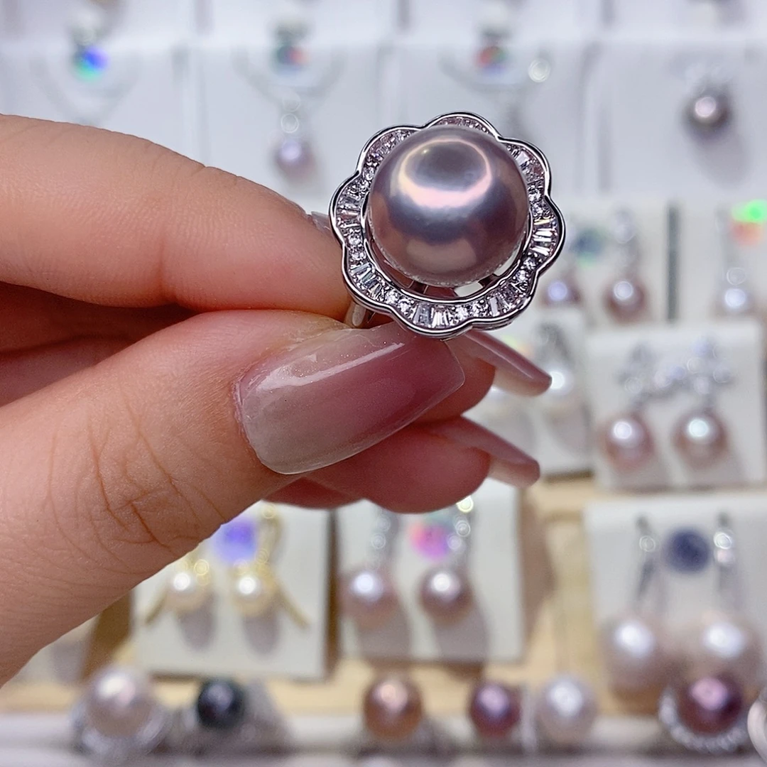 戒指未镶嵌淡水珍珠