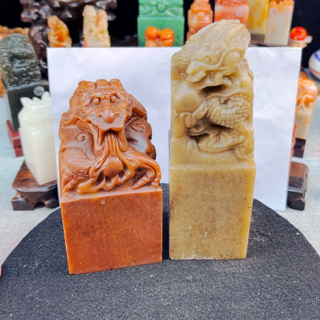 与***行寿山石捡漏瑕疵品
