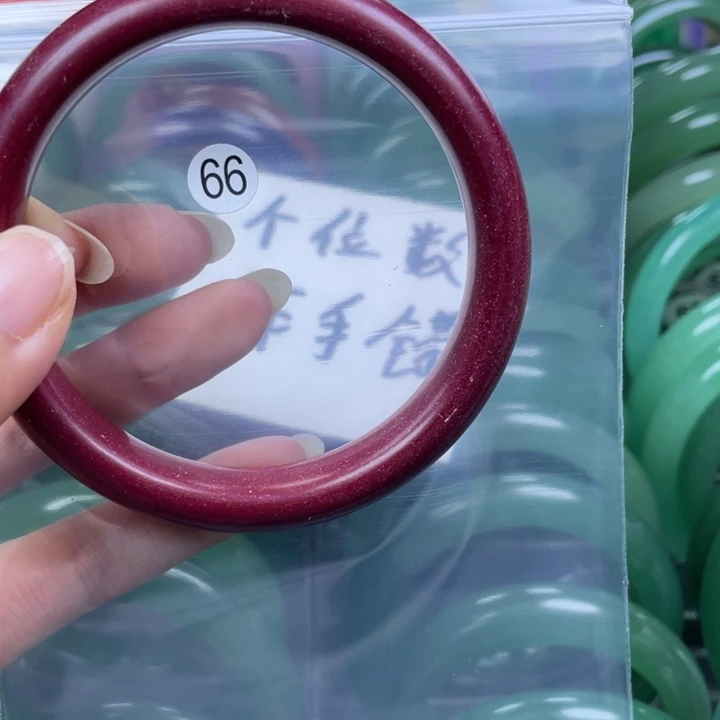 未镶嵌手镯石英岩玉6465
