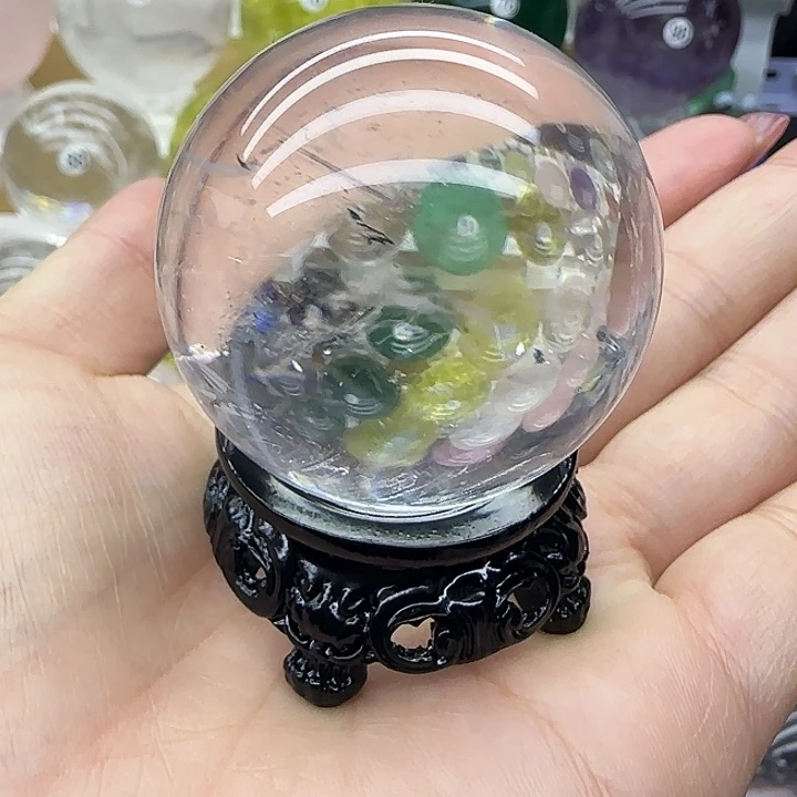 未镶嵌水晶珠宝半成品